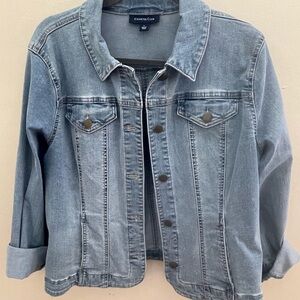Stretch denim jacket